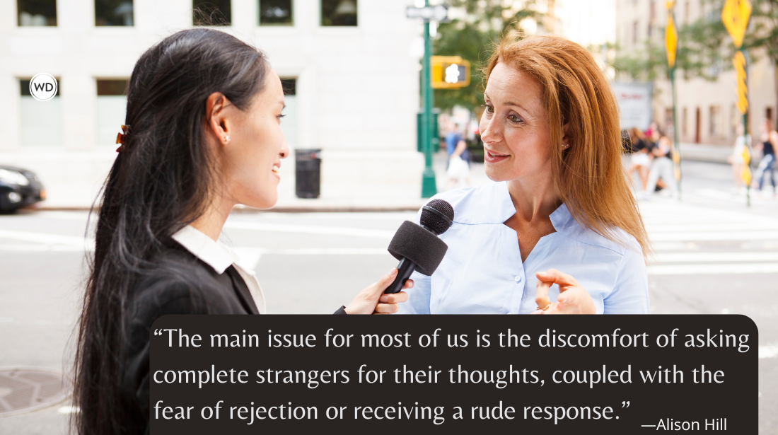 5 Tips for Conducting Vox Pops (or on the Street Interviews) When You Don't Feel Like Training (IRL), by Alison Hill