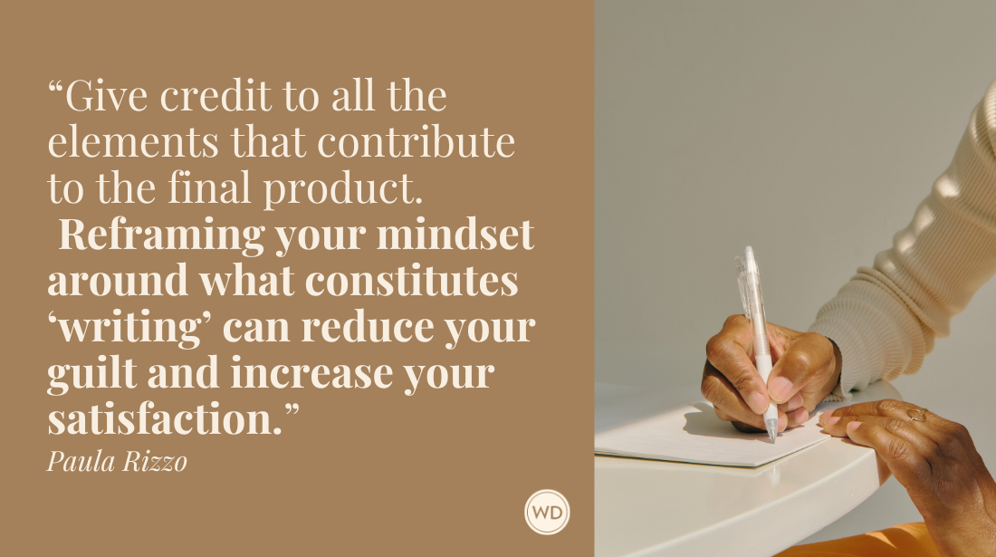 Getting Over Guilt of Not Writing | Paula Rizzo