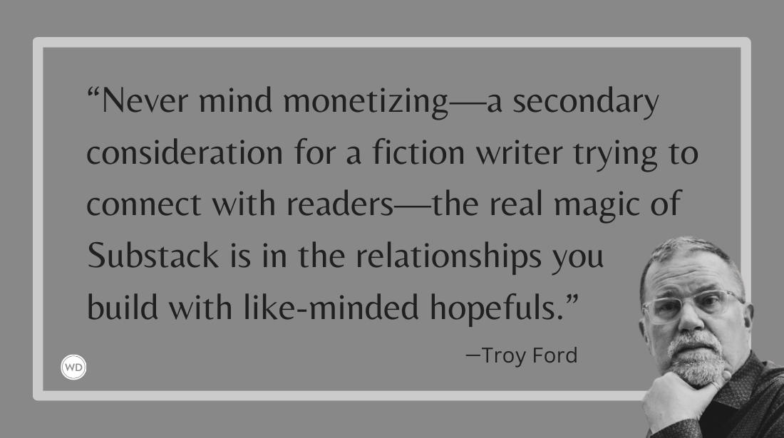 How Substack Helped Me Publish My Novel at 55 | Troy Ford