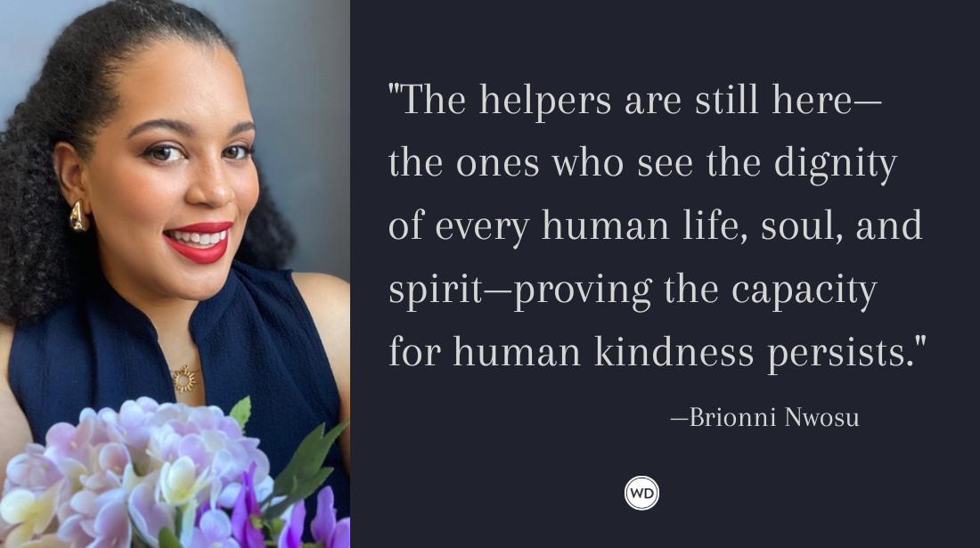 Writing Humanity Worth Saving, by Brionni Nwosu